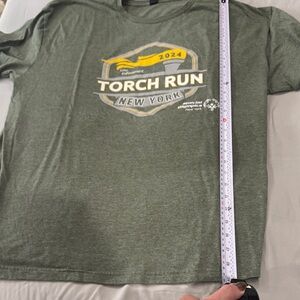 Gilded Intent Green Torch Run 2024 Tee